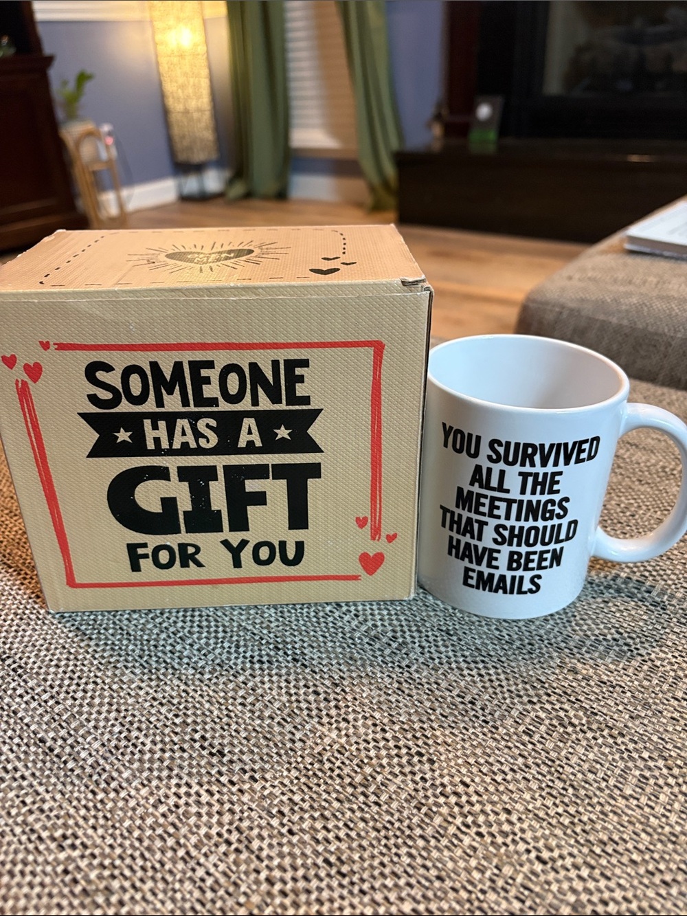 COFFEE CUP GIFT 'You Survived All The Meetings That Should Have Been Emails' Mug
